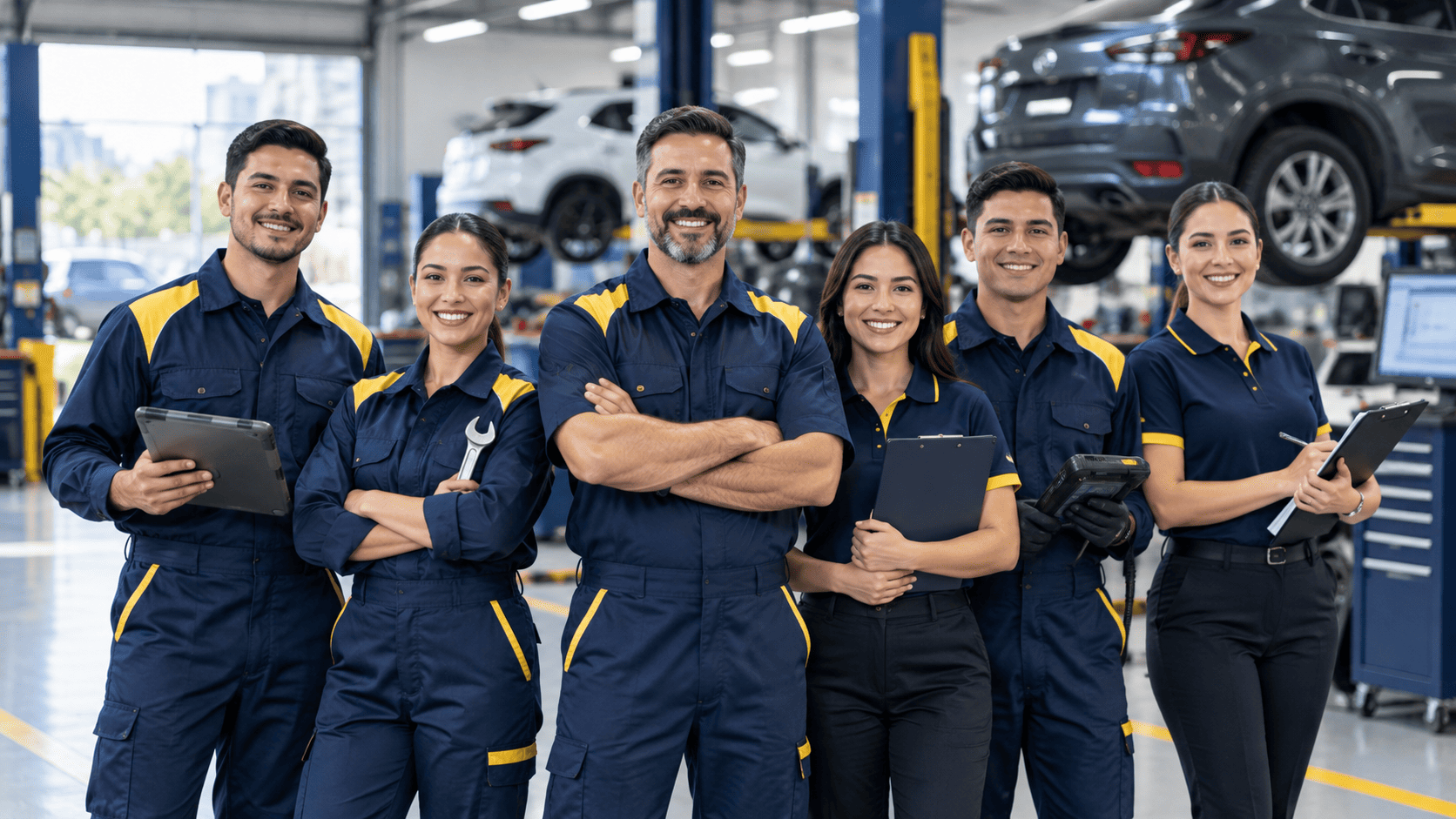 Equipo de atención e inspección de CDA Tecno Bogotá